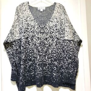 Wildfox Monochrome V-Neck Sweater